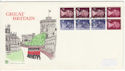 1977-06-13 50p Booklet Pane Windsor FDC (61408)