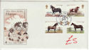 1978-07-05 Horses Stamps Epsom Surrey FDC (61451)
