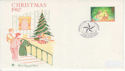 1987-11-17 Christmas Star Underprint Stamp Star FDC (61492)