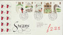 1993-01-19 Swans Stamps Bureau FDC (61504)