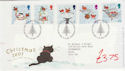 2001-11-06 Christmas Stamps T/House FDC (61585)