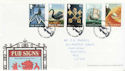 2003-08-12 Pub Signs Stamps Cross Keys FDC (61652)
