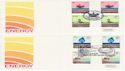 1978-01-28 Energy Gutter Stamps SHS x2 FDC (61786)