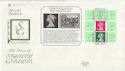 1982-05-19 SG Booklet Stamps Full Pane Plymouth FDC (61848)
