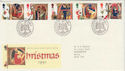 1991-11-12 Christmas Stamps Bureau FDC (61899)