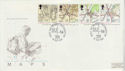 1991-09-17 Maps Stamps Southampton FDC (61908)