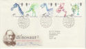 1991-08-20 Dinosaurs Stamps Bureau FDC (61910)