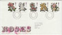 1991-07-16 Roses Stamps Bureau FDC (61913)