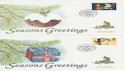 1997-10-27 Christmas Stamps Finsbury x5 FDC (61976)