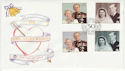 1997-11-13 Golden Wedding Stamps London SW1 FDC (61988)