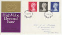 1970-06-17 Definitive Stamps Battersea FDC (62073)