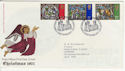 1971-10-13 Christmas Stamps Canterbury FDC (62082)