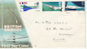 1969-03-03 Concorde Stamps used on Cover 8th (62145)