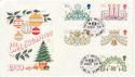1980-11-19 Christmas Stamps Wembley FDC (62201)