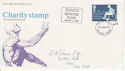 1975-01-22 Charity Stamp Altrincham H PO FDC (62298)