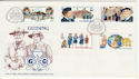 1985-01-31 IOM Girl Guiding Stamps FDC (62455)