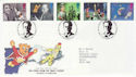 1996-09-03 Childrens TV Stamps Bureau FDC (62520)
