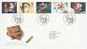 1997-10-27 Christmas Stamps Bureau FDC (62549)