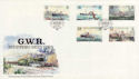 1989-09-05 Guernsey GWR Shipping Stamps FDC (62630)