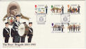 1983-01-18 Guernsey Boys Brigade Stamps FDC (62643)