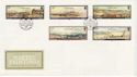 1985-11-19 Guernsey Naftel Paintings Stamps FDC (62652)