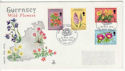 1972-05-24 Guernsey Wild Flowers Stamps FDC (62673)