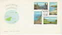 1976-08-03 Guernsey Views Stamps FDC (62750)