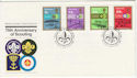 1982-07-13 Guernsey Scouting Stamps FDC (62812)