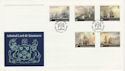 1986-02-04 Guernsey Ship Stamps FDC (62839)