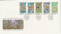 1989-11-17 Guernsey Wildlife Stamps FDC (62851)