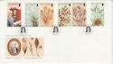 1988-11-15 Guernsey Wild Flowers Stamps FDC (62857)