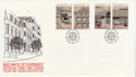 1987-05-05 Guernsey Europa Architecture Stamps FDC (62860)