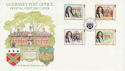 1987-07-07 Guernsey Edmund Andros Stamps FDC (62863)