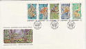 1989-11-17 Guernsey Wildlife Stamps FDC (62865)