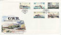 1989-09-05 Guernsey GWR Shipping Stamps FDC (62880)