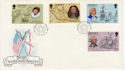 1976-05-29 Jersey Links with America Stamps FDC (62900)