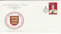 1977-11-16 Jersey Â£2 Definitive Stamp FDC (62903)