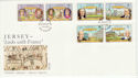 1982-06-11 Jersey Links with France Stamps FDC (62911)