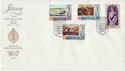 1969-10-01 Jersey HV Definitive Stamps FDC (62917)