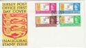 1969-10-01 Jersey Inaugural Stamps FDC (62918)