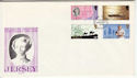1976-11-25 Jersey Lilian Grandin Stamps FDC (62926)