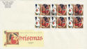 1991-11-12 Christmas Bklt Stamps Bethlehem FDC (62969)