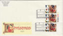 1991-11-12 Christmas Stamps T/L Margin Oxford FDC (62971)