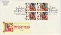 1991-12-25 Christmas Stamps Canterbury Souv (62975)