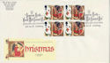 1991-12-25 Christmas Stamps Canterbury Souv (62976)