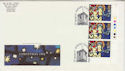 1992-11-10 Christmas Stamps T/L Bibury FDC (62990)