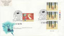 1996-12-25 Christmas Stamps T/L Margin Souv (63018)