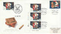 1997-10-27 Christmas Stamps Cyl Bangor FDC (63031)