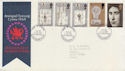 1969-07-01 Investiture Stamps Caernarvon FDC (63190)