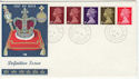 1969-08-27 Coil Strip Stamps Chingford cds (63195)